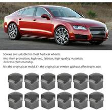 20個 17mm ナット 車のホイール ドライバー保護カバー ホイールナットセット 防塵 丸型 盗難防止 ホイールネジセット (グレー) VGEBY3i9016eghg-02 - 銀 - チェックする 8