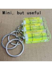 3pcs Portable Bubble Level Mini Pocket Tool 15x15x40mm Bubble Spirit Level Measuring Layout Tool, Ideal Gift For Boyfriend And DIY Lovers - Green - View 6
