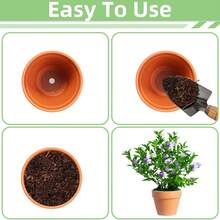 50pcs/100pcs Round Plant Support Net - Soil Retention And Drainage Protection, Suitable For Garden And Lawn Care