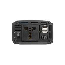 Inversor Solar de Onda Sinusoidal 300W DC 12V a AC 220V-240V con Puerto Dual USB y Pantalla Digital - Multicolor - Ver 6