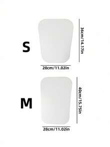 3M 2 pezzi Modellatori elastici trasparenti in PP per stivali da 14 pollici/16 pollici