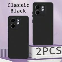 Two ,,T Ecno, 黑色手机壳,防滑外壳,防震,耐磨,亲肤,不褪色,手机壳,手机保护套 - 黑色 - 查看 10