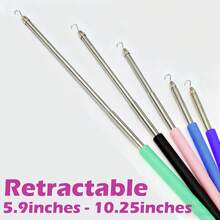 Bracelet Helper, Hand Chain Auxiliary Tool Bracelet Fastener Helper, Jewelry Helper Bracelet Clasp Helper, Portable Bracelet Tool Jewelry And Hooking Equipment Bracelet Attachment Tool, Adjustable Bracelet Fastener - Easy-To-Use Jewelry Helper For Women Used For Necklace And Bracelet Buckle Zipper Adjustment, Jewelry Wearing Assist, Purple - 紫色 - 查看 5