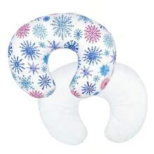 1PC Baby Nursing Pillow Cover Newborn U-Shaped Breastfeeding Pillowcase Cushion Cover Stretchy Replaceable Forest Floral Pillow Cover Slipcover - Multicolor - View 16