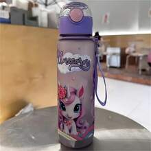 1 个 23.67 盎司可爱独角兽主题太空杯，耐热便携水瓶，色彩缤纷，带挂绳，非常适合户外活动、复活节、独立日、女孩节、母亲节、情人节等节日，是完美的礼物之选。 - 彩色 - 查看 8