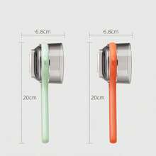 New With Box Storage Kitchen Special Fruitpeeler Anti-Slip Vegetable Peeler With Container  Double-Sided Stainless Steel Multi-Function Peeler For Home Kitchen - Orange - View 3