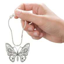 12 Silver Lattice Butterfly Shower Curtain Hooks - Curtain Shower Curtain Decorative Metal Hooks Happy Spring And Fall Decor Bathroom Accessories Back To School Bathroom Decor - Silver - View 5