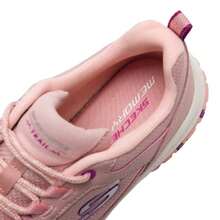 Skechers Women's Lace-Up City Outdoor Shoes, Daily Commute Shoes, Low-Top Shoes, City Camping Casual Shoes 180017-ROS - Rose Red - View 6