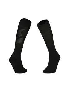 1 Pair Children's Solid Color Over-The-Knee Sports Socks, Thick Terry Cushion Crew Socks For 7-12 Years Old Boys, Suitable For Outdoor, Sports, Training - Multicolor - View 3
