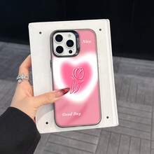 Colorful Silver Apple Phone Case Nice, Compatible With  11 To  17 Models The Cases Lens Protection Function Ensures The Camera Remains Undamaged During Shooting, Guaranteeing Image Quality - Black - View 4