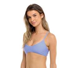 Body Glove Women's Smoothies Alani Solid Strappy Back Halter Bikini Top Swimsuit{Inchsize_nameinch:InchX-Largeinch,Inchcolor_nameinch:InchPeriwinkleinch} - cây dừa cạn - Xem 4