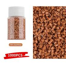 1000 piezas - Juego de cuentas de fusión de 2.6mm, ideal para principiantes y aficionados de las artes y manualidades, joyería de cuentas creativa, material duradero, suministros de cuentas, diseñadores creativos, regalo perfecto para Halloween, Navidad, días festivos