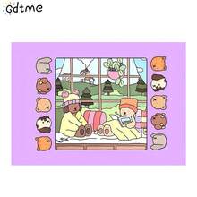 1本可爱动物绘画书：儿童涂色活动；创意涂鸦艺术，以可爱动物为主题，易于涂色，24页单面手绘，通过涂色获得乐趣和成就感，是送给朋友、家人或爱人的贴心礼物，适合节日、生日或任何特殊场合，也适合返校季和学习用品。 - 彩色 - 查看 13