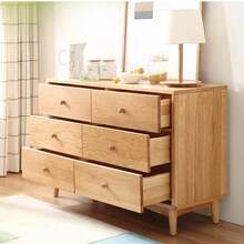 10 个装圆形蘑菇形橱柜把手 - 实木抽屉旋钮，带螺丝，易于安装，适用于家用家具，现代简约设计，橱柜五金简约橱柜把手 | 木质结构，橱柜把手，抽屉把手和旋钮，家具把手。 - 彩色 - 查看 5