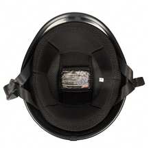 Crown Racing Mũ bảo hiểm xe máy cổ điển mùa hè bằng sợi carbon nửa đầu theo tiêu chuẩn DOT - Nhiều màu - Xem 8