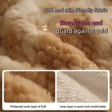 猫咪冬季保暖服装，宠物猫，毛绒玩具，短款银色，渐变层次猫咪服装，背心，小猫，秋冬季服装 - 彩色 - 查看 5