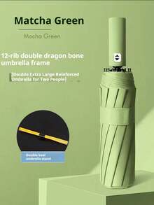 24-Rib Fully Automatic Umbrella, Sun And Rain Protection, UV Protection Umbrella, Suitable For School, Office, Home, Travel And Back To School Supplies, Sunny And Rainy Dual-Use Umbrella, Sun Protection, 99% UV Protection, Suitable For Men And Women, Durable Structure, Sun And Rain Protection