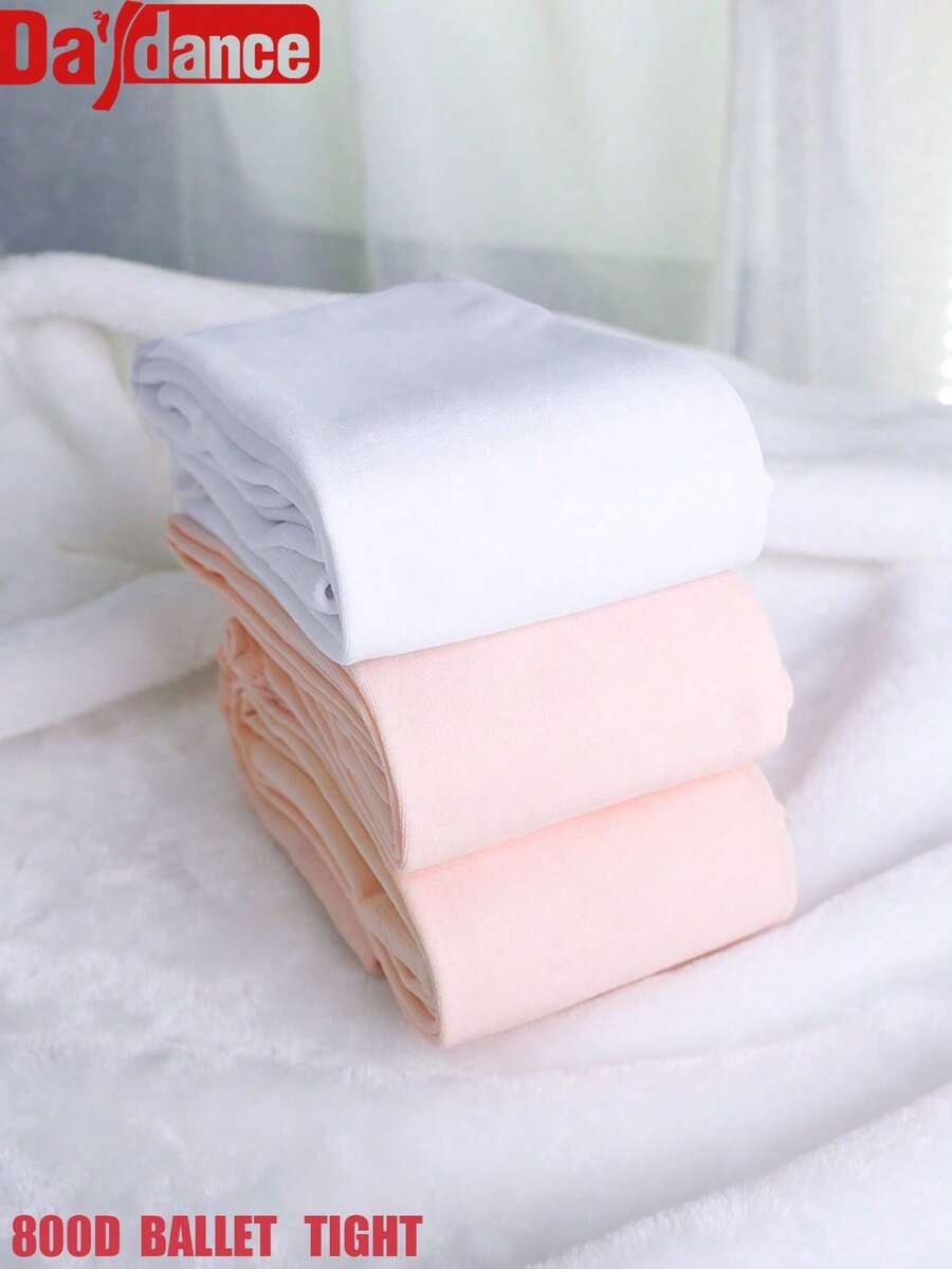 Daydance1 女士/女孩 800D 芭蕾舞紧身裤 秋冬天鹅绒打底裤 体操舞蹈芭蕾舞连裤袜