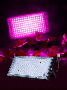 LED植物生长灯 全光谱室内USB 5V 红蓝温室帐篷水培系统生长箱种子填充灯 阳光 UV/IR 180°可调角度 绿色植物泛光灯 蔬菜 花卉 水果 盆栽 苔藓 多肉植物 盆栽 仙人掌 幼苗栽培灯 IP54防水种植照明 24/50/96/144颗LED灯珠