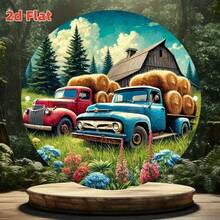 2D Flat Retro Signage For Home And Wall Decoration - Ideal For Bars, Cafes, Clubs, Dormitories