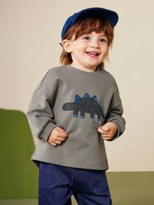 mini bala Boys Stretch Sweatshirt Soft Breathable Durable Comfortable Fall Top