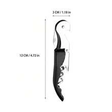 1 Stück Mehrzweck-Flaschenöffner, tragbarer Korkenzieher in Seepferdchen-Form, geeignet für Wein, Bier, Champagner, ideal für Zuhause, Bar, Partyfeier