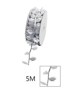 1 ROLLO de Hilo de corona de estrellas doradas, cinta decorativa de 393,7 pulgadas para festivales, adecuada para manualidades, empaquetado de regalos y decoración del Día de San Valentín, cinta de joyería de moda, cinta de empaquetado de cajas de regalo, decoración diaria