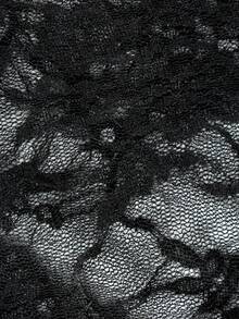 بنطلون نسائي صيفي بقصة ضيقة وتفاصيل من الدانتيل، بخصر متوسط، بنطلون طويل كاجوال للنساء