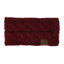 1 Peça Faixa de Cabeça de Malha de Veludo de Inverno - Quente, Elástica e Elegante Gorro Feminino, Adequado para Esportes e Uso Casual - Multicolorido - Visão 16