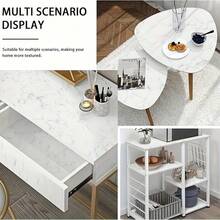 A Roll Of White-Gray Marble Wallpaper, Peel And Stick, Suitable For Kitchen, Cabinets, Wall Decoration, Desktop Splash Boards And Dresser Renovation, Durable And Removable.