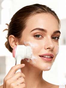 3/5/6/10pcs/Set Facial Beauty Massage Tools Cleansing Kit - Roller, Scraper, Brush, Hair Band, Wristband, Hair Clips, Hair Ties, Toiletry Bag, Bulk Grooming Tools Set - Multicolor - View 11