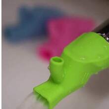 Silicone Faucet Extender Water Spout Splash Guard Diverter Sink Faucet Extender Adapter For Kids And Babies - Multicolor - View 5