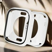 Tempered Glass Screen Protector Cover For Apple Watch Series 11/10/9/8/7/6/5/4/SE 42mm 40mm 41mm 44mm 45mm 46mm, 360° Protective Front And Back PC Case For Accessories - Multicolor - View 12