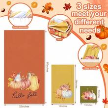 3 Pack Fall Pumpkin Bathroom Towels Set Pumpkins Fall Than1ks 1giving Bath Hand Towels Watercolor Pumpkins Dishes Absorbent Fingertip Towel For Bathroom Kitchen Hotel Beach Gym Spa{Inchcolor_nameinch:InchOrangeinch,Inchstyleinch:Inchyellowinch} - vàngvàng - Xem 3