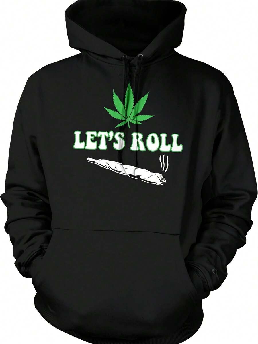 Let's Roll, Oke A Joint, Hooded Sweatshirt, HOOD00922 - 款式10 - 查看 1