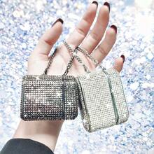 钻石闪耀耳机盒,兼容 Pro 3;手链式耳机盒,兼容 Pro 2/Pro;送给女性的最佳礼物;女神节 - 彩色 - 查看 2