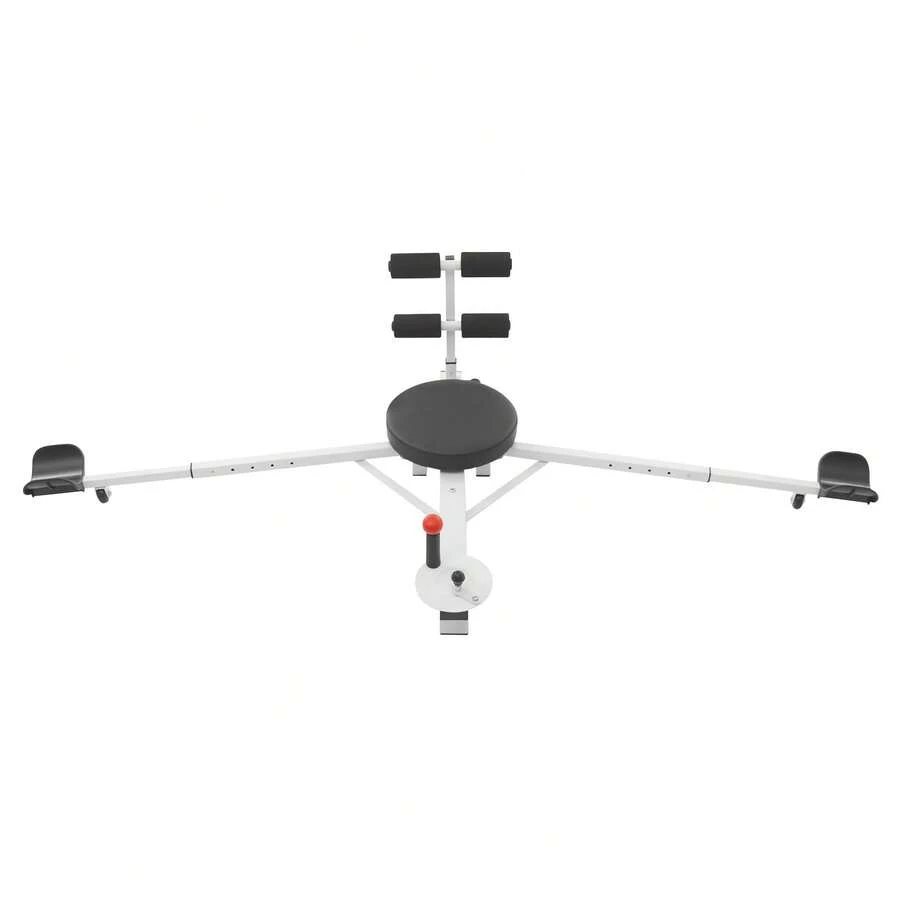 Adjustable Leg Stretcher Machine - 330LB Capacity Foldable Split Equipment With 5-Level Length Settings For Home Gym - Black - View 1