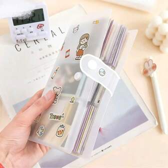 Álbum de fotos instantáneas de 3 pulgadas, almacenamiento lindo para tarjetas postales, entradas de cine, tarjetas, tarjetas fotográficas de ídolos, personalizable DIY