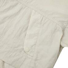 Columbia 女士梭织连帽运动夹克，休闲夹克，采用全方位防水技术，饰有序列式Logo WR4004278 - 卡其色 - 查看 6