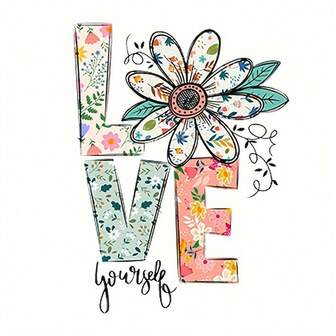 1pc/2pcs/3pcs Love Letter Stickers, Suitable For Men And Women, Heat Transfer Stickers, Washable On T-Shirts, Jeans, Jackets, Backpacks, Clothes, Hats, Etc. To Make Your Outfit More Vibrant