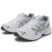 Asics Giày thể thao GEL-1130 nhẹ, thông thường dành cho nam và nữ, thể thao thường ngày 1203A609-104 - Trắng/Xanh lá cây - Xem 3