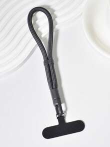 1pc Premium 360° Rotating Anti-Twist Phone Lanyard, With Metal Clasp, Anti-Lost Adjustable Wrist Strap, Durable Polyester Cord, Multifunctional Smartphone Hanging Strap, Solid Color Unisex Camera/Key Chain Pendant, With Spacer