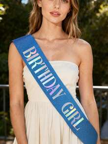 Birthday Sash, Women's Birthday Sash Suitable For Birthday Party, Birthday Sash Small Gift , Perfect For Birthday Celebrations, Birthday Party