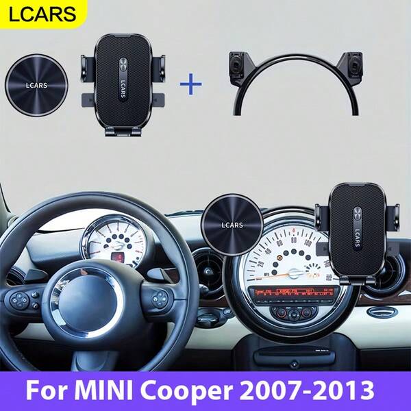 LCARS LCARS Dedykowany uchwyt samochodowy na telefon do MINI Cooper 2007-2011 2012 2013 R55 R56 R57, Dedykowana podstawa montażowa do ekranu samochodu, Akcesoria samochodowe
