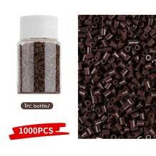 1000 piezas - Juego de cuentas de fusión de 2.6mm, ideal para principiantes y aficionados de las artes y manualidades, joyería de cuentas creativa, material duradero, suministros de cuentas, diseñadores creativos, regalo perfecto para Halloween, Navidad, días festivos