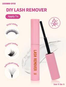 睫毛卸除液，簇状假睫毛胶水卸除液，DIY睫毛卸除液，假睫毛专用卸妆液，温和舒缓不刺激眼部清洁液，睫毛胶水卸除液 - 彩色 - 查看 2