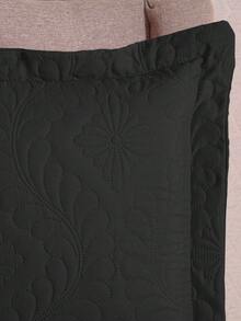 Quilt Kit Covers Bed LUXURY Matelado Queen-Double-Single - Black - View 4