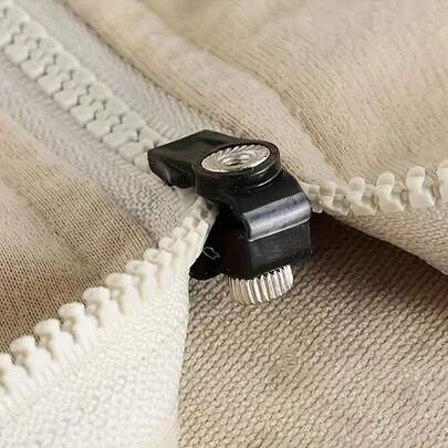 5/10/15pcs Zipper Repair Kit With Detachable Zipper Pulls, Suitable For Bags, Jackets, Clothes And Boots, No Tools Required