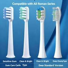 AFT Is Suitable For  HX6730 HX9023 Electric Toothbrush Head Replacement Brush Head - Mini Soft Gum Protection Type White - View 2