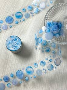 1卷 浮泡PET装饰胶带，适用于剪贴簿、DIY、手账、杂志、相册等。 - 彩色 - 查看 8